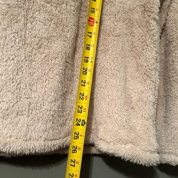 NWT 32 Degrees Heat XL Cream Coconut Ivory Teddy Bear Mock Neck Pullover Sweater - Picture 9 of 10